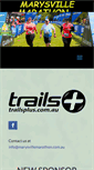 Mobile Screenshot of marysvillemarathon.com.au